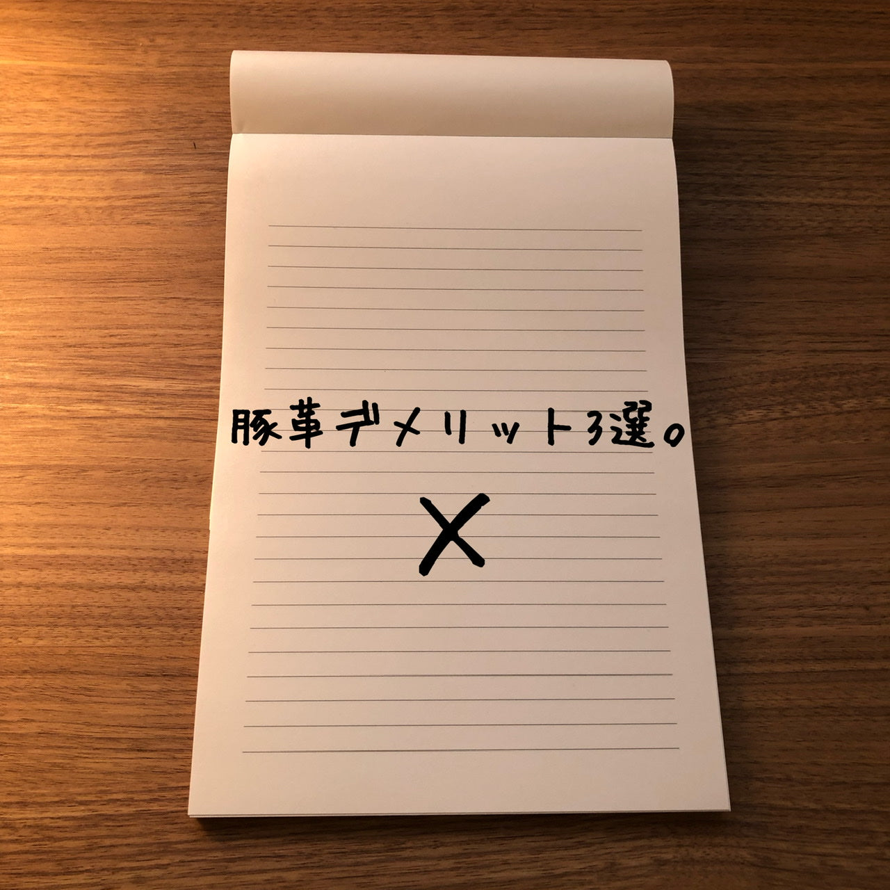 X豚革のデメリット3選！